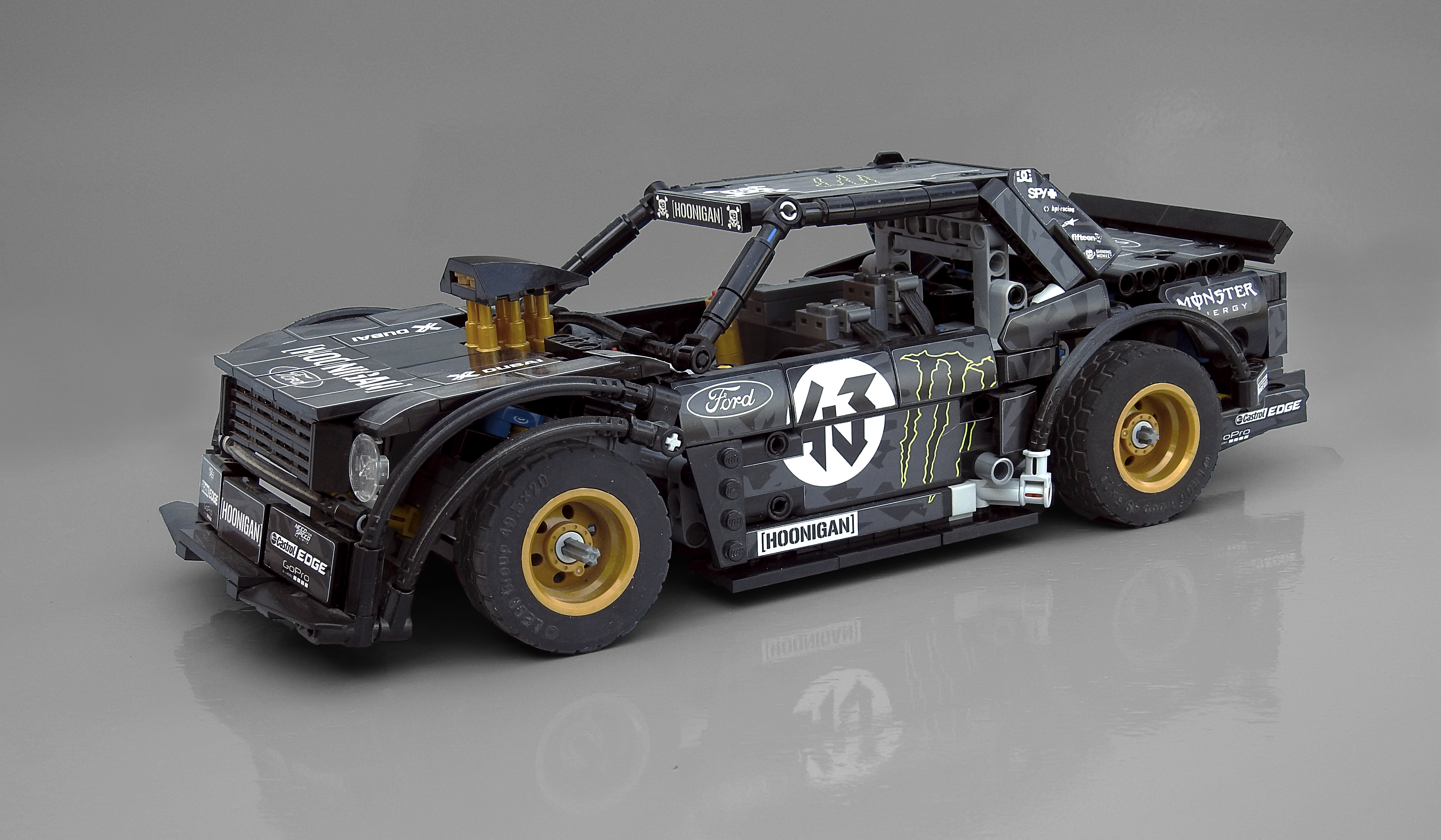 moc-福特野馬hoonicorn rtr-積木高手-樂高免費圖紙說明書下載