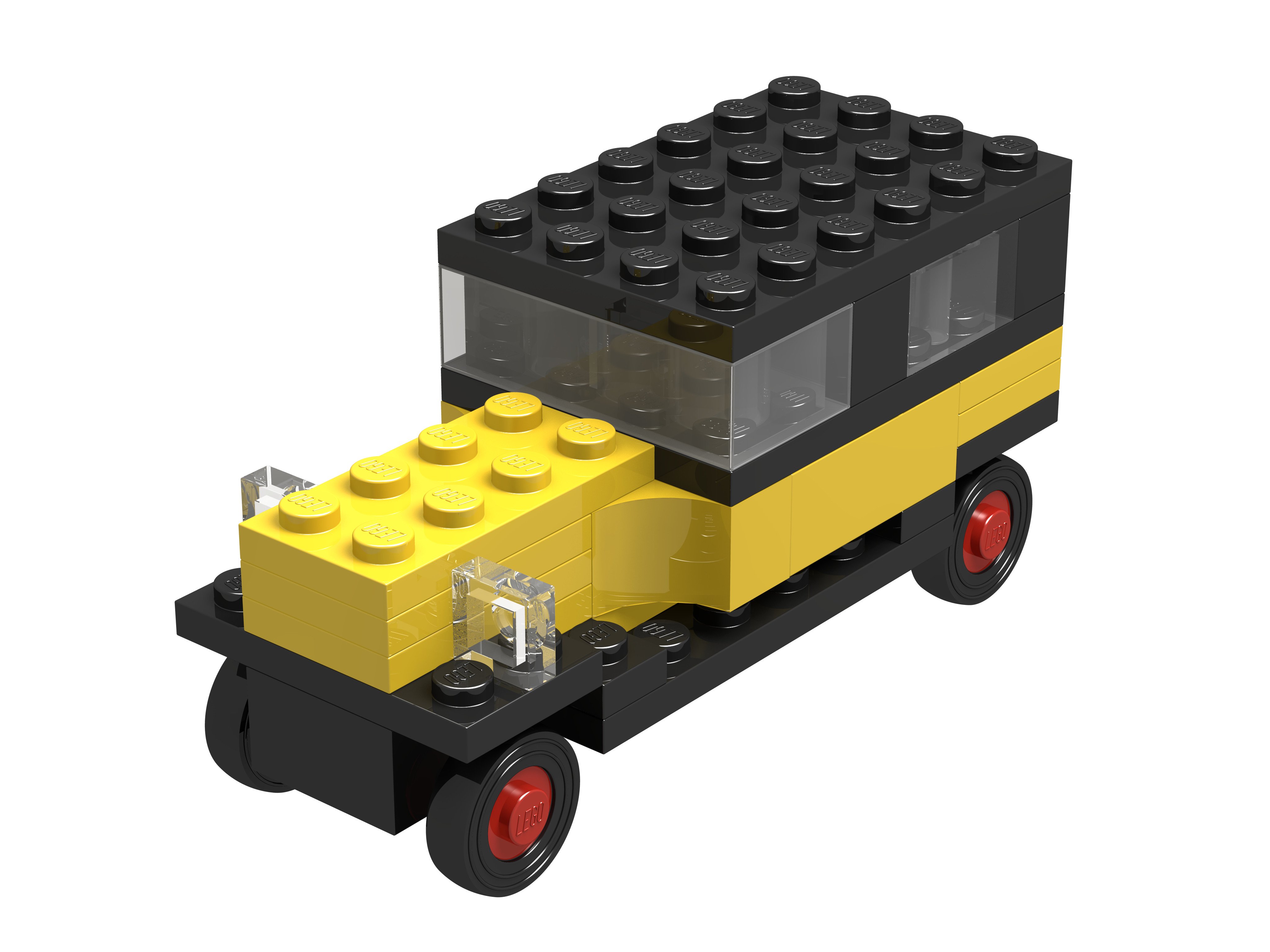 乐高(lego-603-3-老式汽车