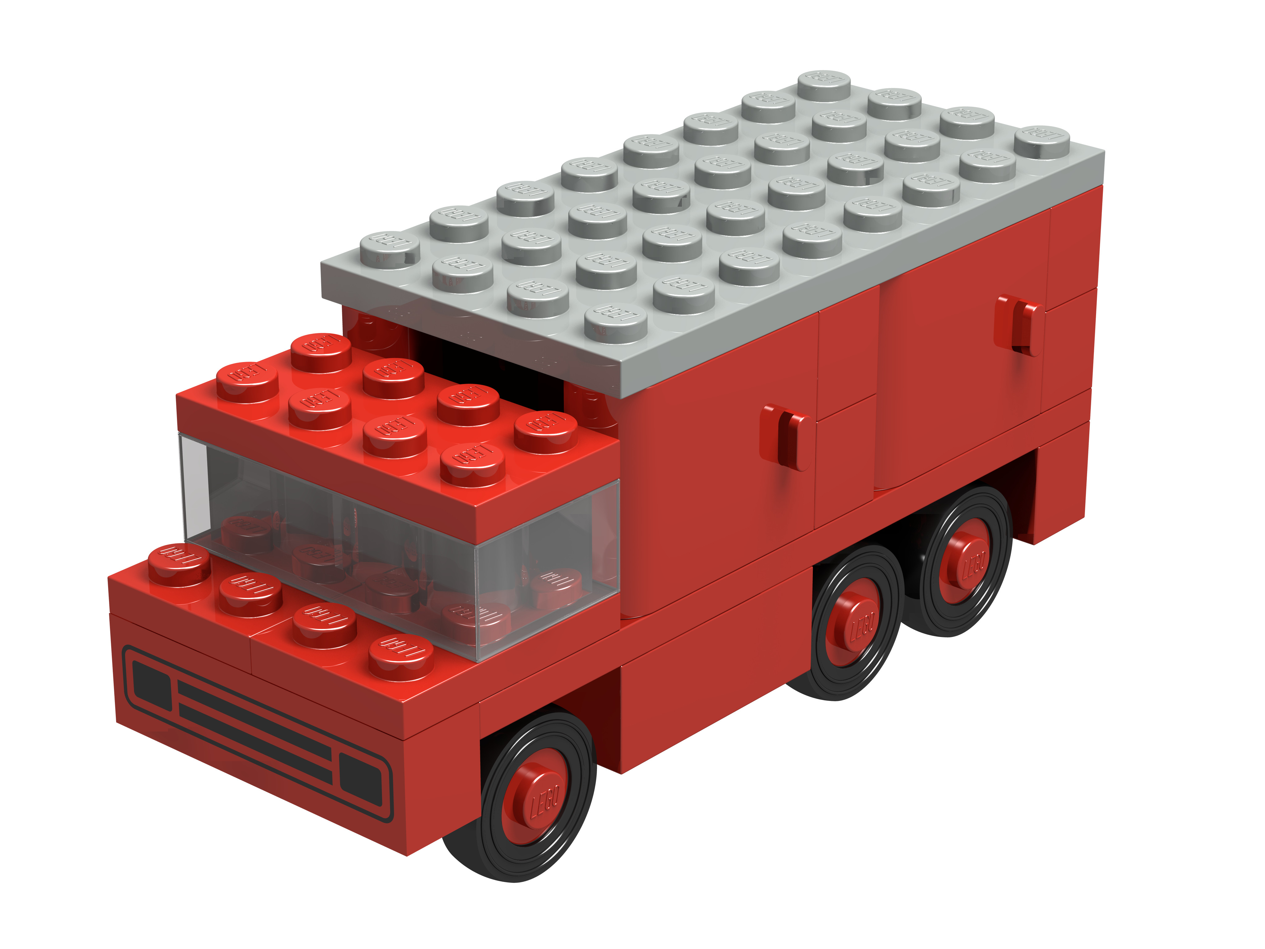 乐高(lego-602-2-消防车